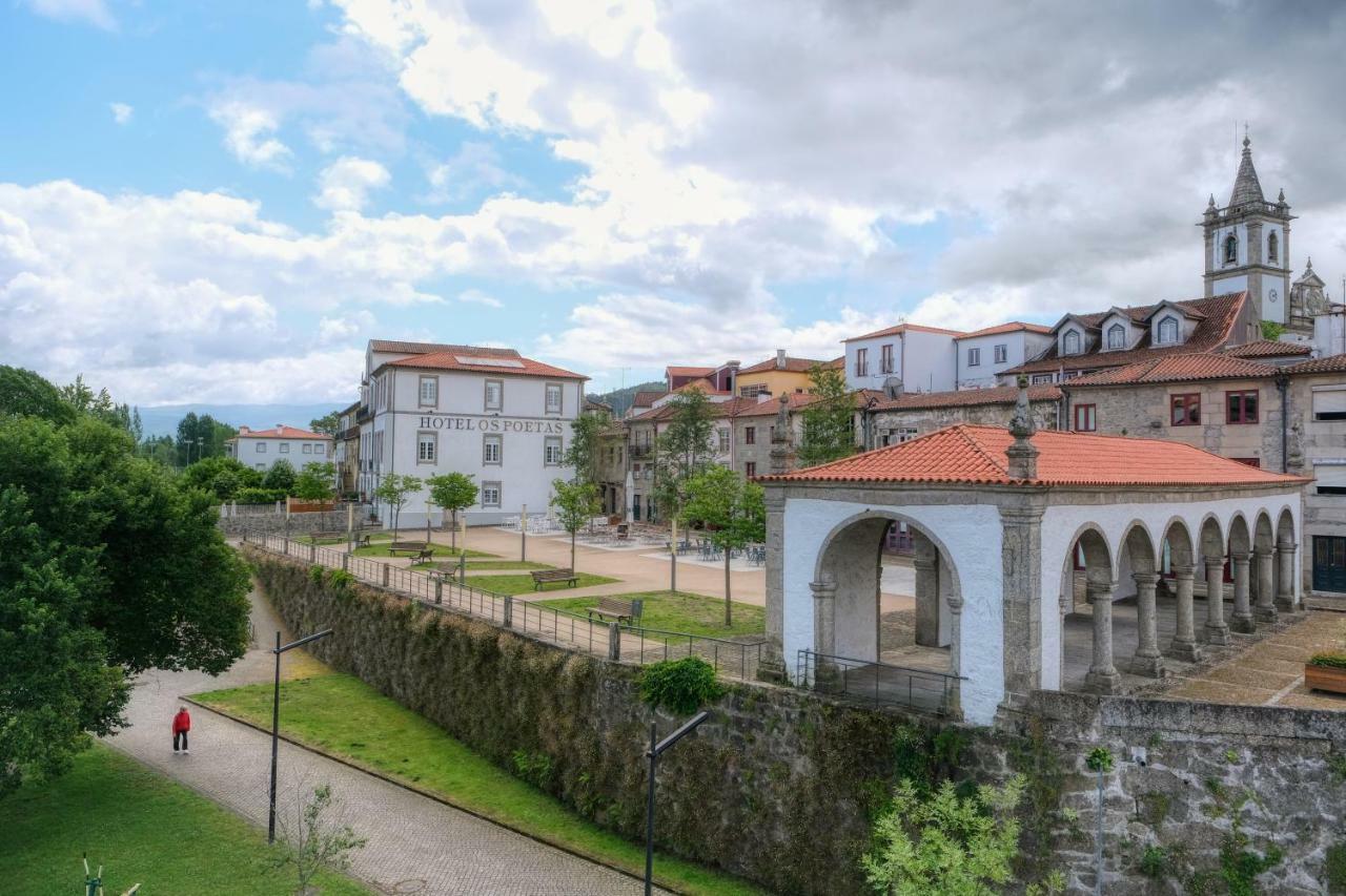 Hotel Os Poetas Ponte da Barca Exterior foto